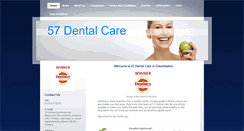 Desktop Screenshot of 57-dental.com